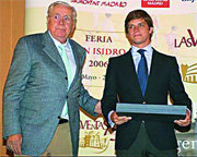 Martínez Uranga, con ‘El Juli’ (Foto: www.las-ventas.com)