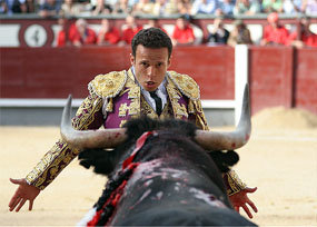 Triunfadores de Madrid en la corrida del día de San Lorenzo