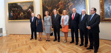 Una exposición en el Palacio Real de Madrid conmemora el 450 aniversario de la primera piedra del Monasterio