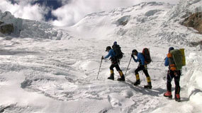 Carlos Soria vuelve a España con la mente en el Kanchenjunga 