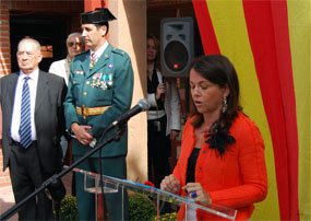 El PP, molesto por la actitud de Biurrun en el homenaje a la bandera