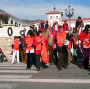 Marcha 
contra el 
cierre de 
la M-50