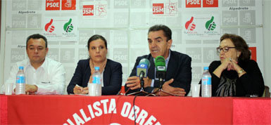 Juan José Morales, Marta Díaz, José Manuel Franco y Mª Isabel Peces-Barba