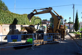 El Canal de Isabel II continúa las obras para mejorar la red de alcantarillado en Torrelodones