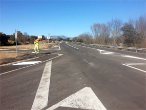 Nuevos carriles de espera y aceleración mejoran el acceso a Valdemorillo desde la M-600