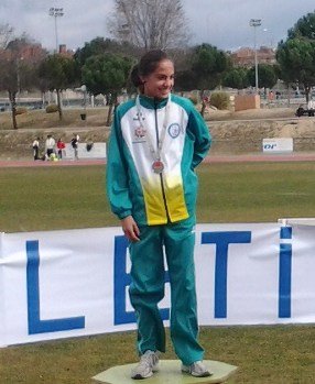 La escurialense Lucía Rodríguez ganó en cadete femenino