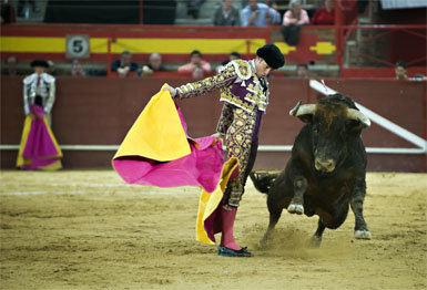 ‘Paulita’ y Manuel Escribano, los grandes protagonistas de la feria de Valdemorillo