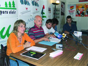 Ascensión de las Heras, junto a Tomás Alberich  (Foto: ARCHIVO)