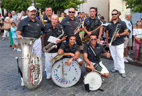 Los Dikis, una de las bandas que participará en el pasacalles