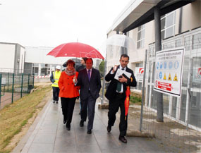 Las obras de ampliación del polideportivo de Alpedrete estarán terminadas en tres meses