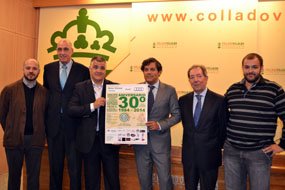 Se presenta el partido para celebrar  el 30 aniversario del Club de Baloncesto Collado Villalba en la ACB