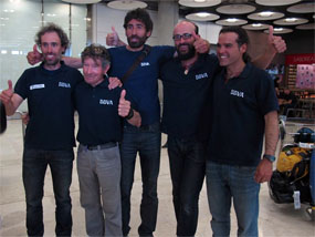 Carlos Soria, en casa con el Kangchenjunga