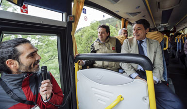 La Comunidad de Madrid pone en marcha un ‘bus verde’ para disfrutar del Parque Nacional