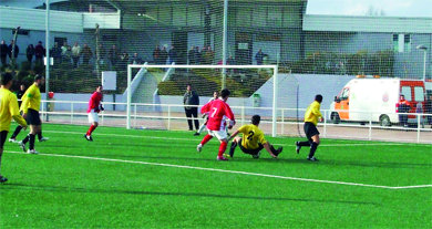 Imagen del Galapagar - Alcalá B del domingo pasado  (Foto: A. SÁNCHEZ)