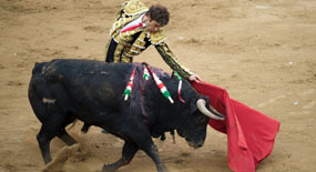 Épica y valor en la reaparición de José Tomás en Granada