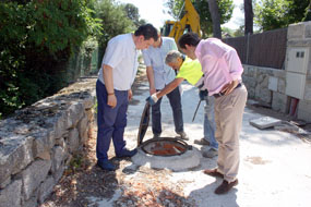 Empiezan las obras de urbanización en la calle Amunar, con una inversión de 60.000 euros