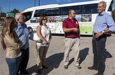 Casi 12.000 visitantes han utilizado el autobús del Parque Nacional durante este verano