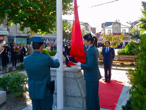 Este domingo tendrá lugar el  ya tradicional acto de homenaje  a la bandera de España