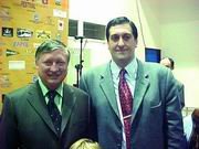 Karpov con Luis Blasco  (Foto: CEDIDA)