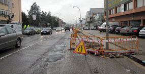 La remodelación de la avenida Juan Carlos I avanza a buen ritmo