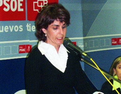 Dolores Bajo, candidata del PSOE en Colmenarejo