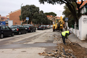 Empiezan las obras de mejora del alumbrado en las calles Saeta, Procesiones, Príncipe y Veracruz