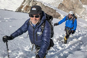 Carlos Soria inicia su órdago a grande en el Himalaya 