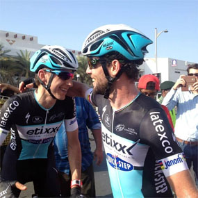 Verona ríe con Cavendish en Dubai