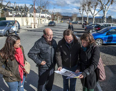 Empieza una nueva fase de las obras de mejora en varias calles en El Escorial