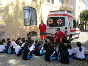 Cruz Roja acerca su labor a los escolares