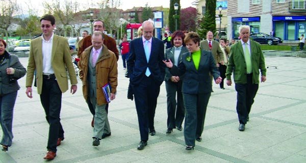 El consejero de Sanidad, en un acto del PP de Alpedrete