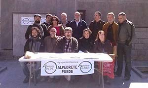 El acuerdo para un Ejecutivo conjunto de Alpedrete Puede, UNPA y PSOE, más cerca