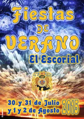 Del 30 de julio al 2 de agosto, cita con las Fiestas de Verano de El Escorial