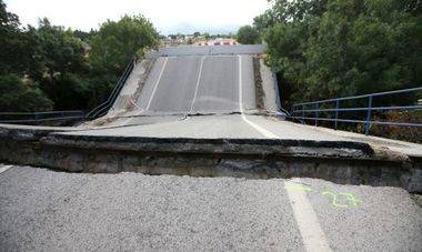 Se abre al tráfico la M-527 tras la construcción de un nuevo puente sobre el río Guadarrama