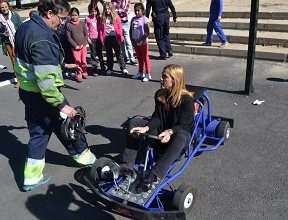 250 alumnos villalbinos reciben el Permiso de Circulación Vial