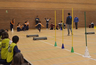 Más de 2.000 niños participan en las miniolimpiadas de Guadarrama