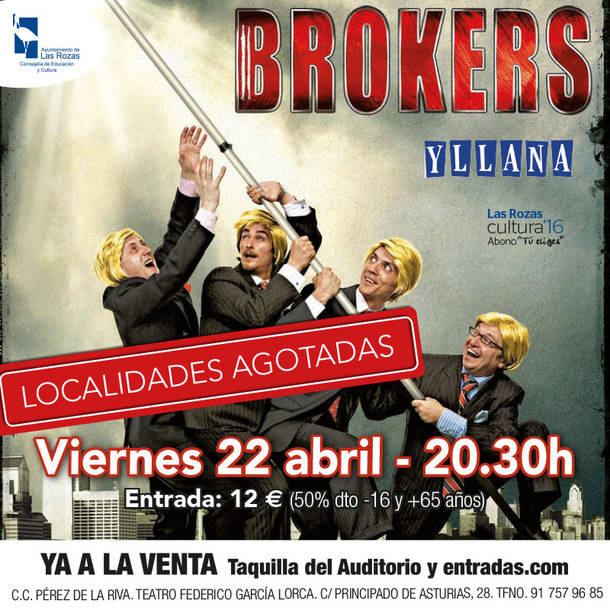 Yllana llena el Teatro Perez de la Riva con "Brokers"