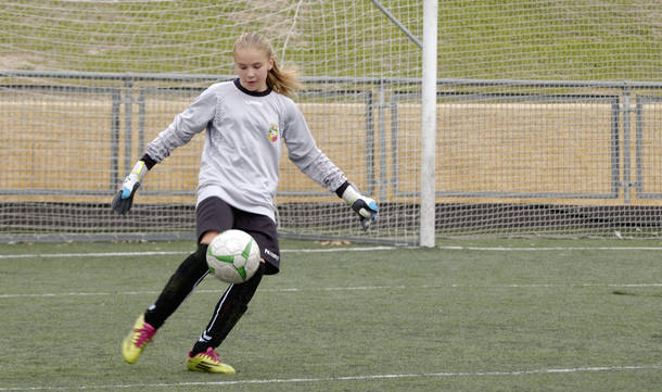 Una villalbina en la selección madrileña de fútbol