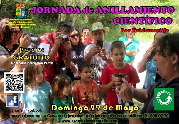 Jornada de anillamiento científico, una nueva actividad para disfrutarse en familia 