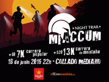 VII Noche de ‘Miaccum Night Trail’ en Collado Mediano 