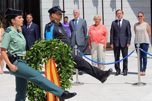 Acto en homenaje a la Policía Local de Galapagar