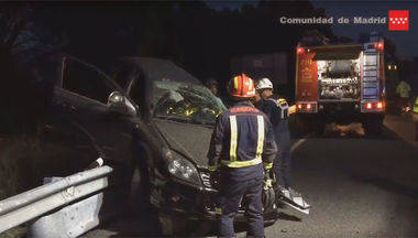 Dos muertos y dos heridos graves en un accidente en El Escorial 