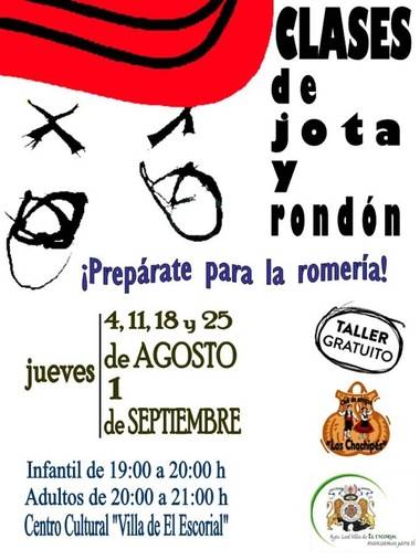 Clases de jota y rondón para preparar la Romería de El Escorial