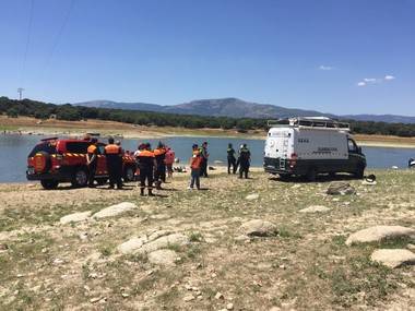 Fallecen los dos ocupantes del helicóptero estrellado en Valmayor 