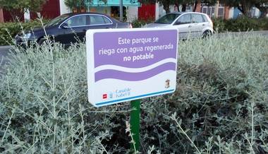 El riego con agua regenerada del Canal de Isabel II llega ya a 24 municipios madrileños 