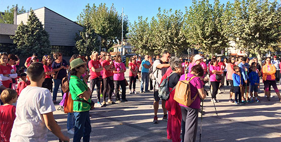 La Marcha Rosa contra el cáncer de mama ha recaudado 1.379,95 euros en Alpedrete