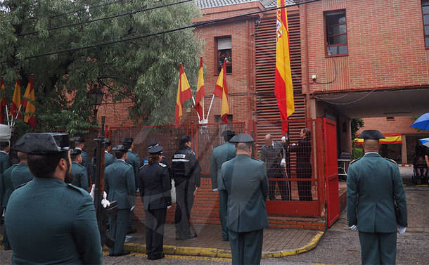 La Guardia Civil de Torrelodones reconoce la labor de cuatro agentes