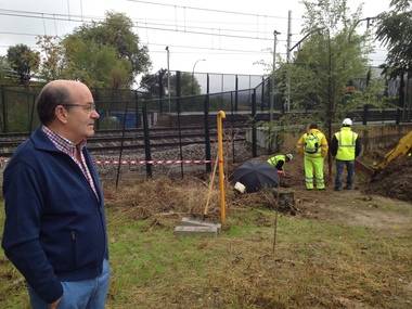 En marcha las obras de la estación de Las Zorreras