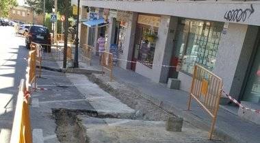 Bajo el lema “No más obras sin sentido” los vecinos de Torrelodones volvieron a manifestarse 