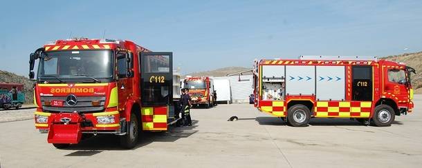 El Cuerpo de Bomberos renueva su flota con 15 autobombas de última generación